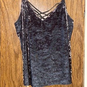 Velvet top